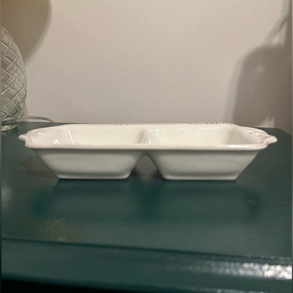 Juliska Berry & Thread Whitewash Two Section Server - Picture 6 of 7